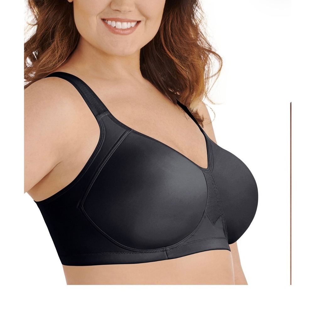 Vanity Fair Sport Full Figure Wireless Bra 71500 Midnight Black 40DD